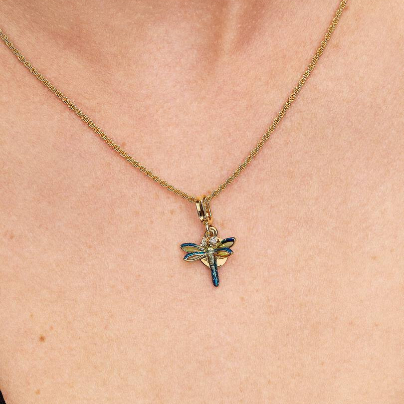 Dragonfly Double Dangle Charm