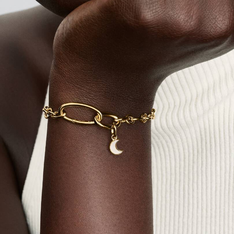 White Crescent Moon Mini