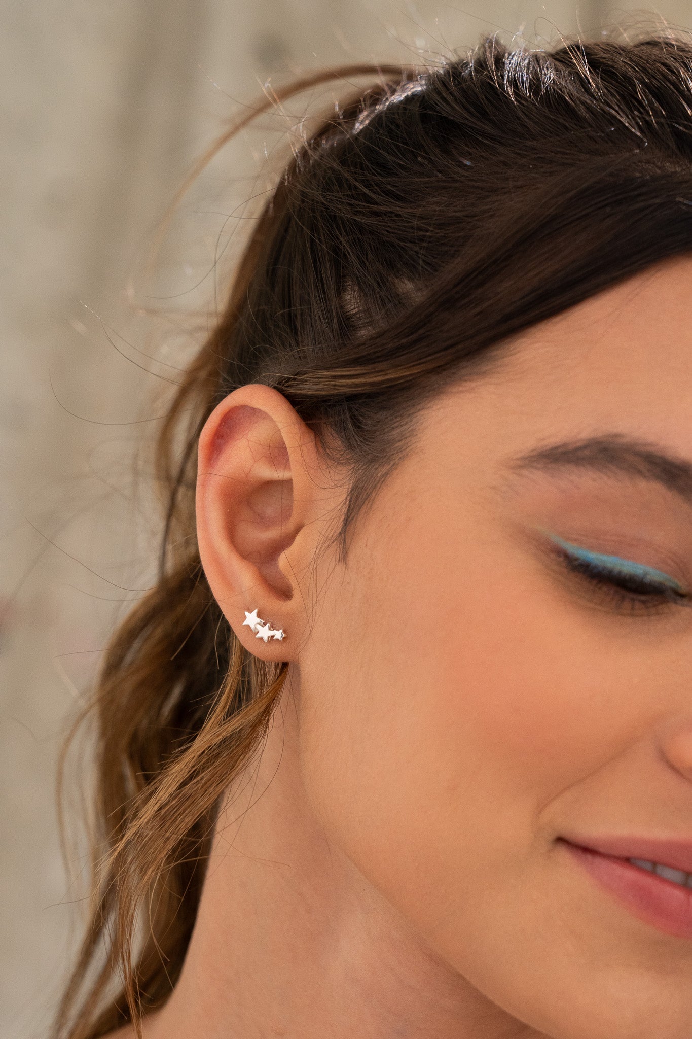 Aretes Multiestrella Mini