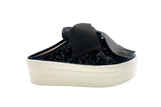 Sueco Lentejuelas Negro