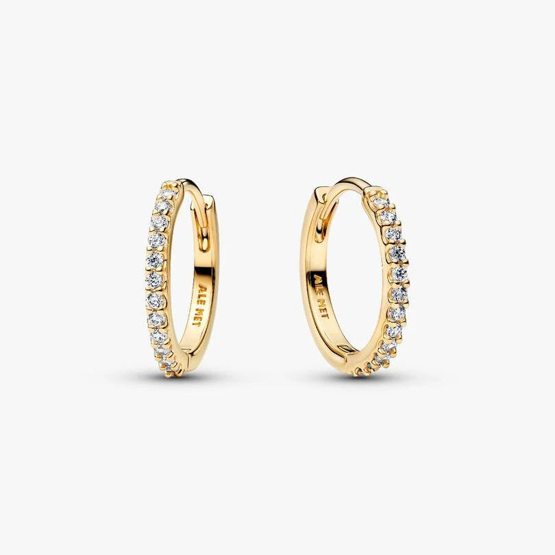 Sparkling Mini Hoop Shine