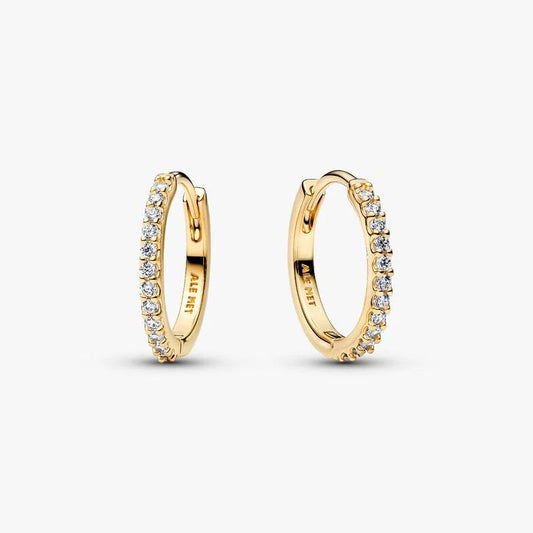 Sparkling Mini Hoop Shine