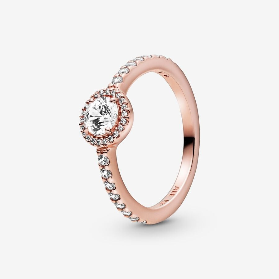 Classic Sparkle Rose Ring