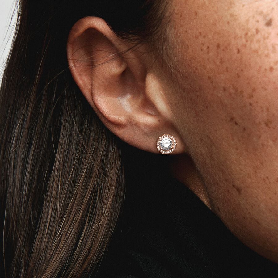 Classic Elegance Rose Stud