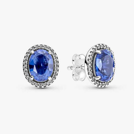 Sparkling Statement Halo Stud