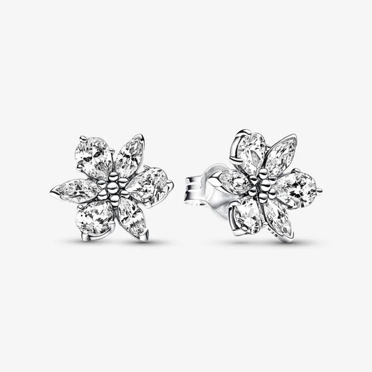 Sparkling Herbarium Cluster Stud