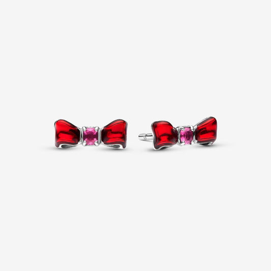 Snow White Bow Stud