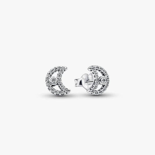 Sparkling Moon Stud