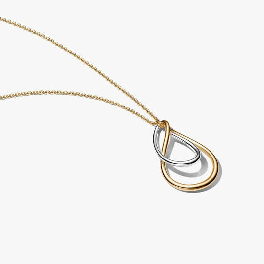 Two-Tone Double Pendant