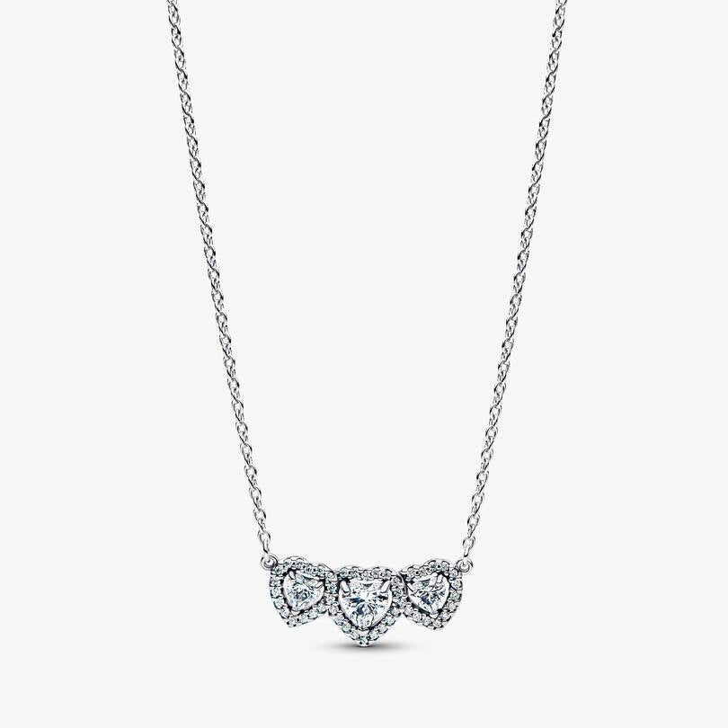 Halo Heart Trilogy Collier Necklace