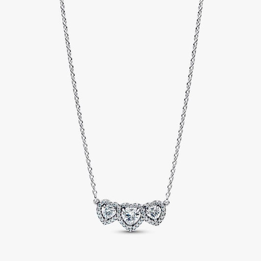 Halo Heart Trilogy Collier Necklace
