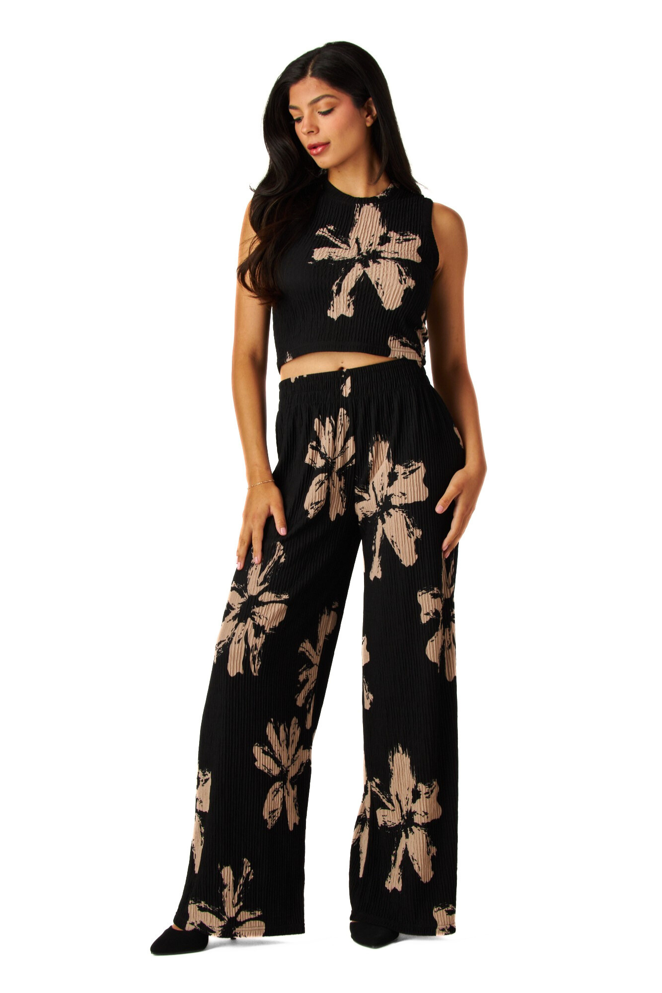 Set Bree Black Daisy