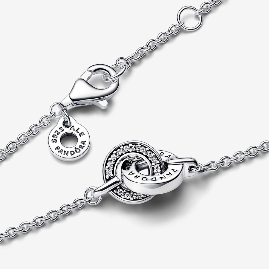 Intertwined Pavé Chain Bracelet