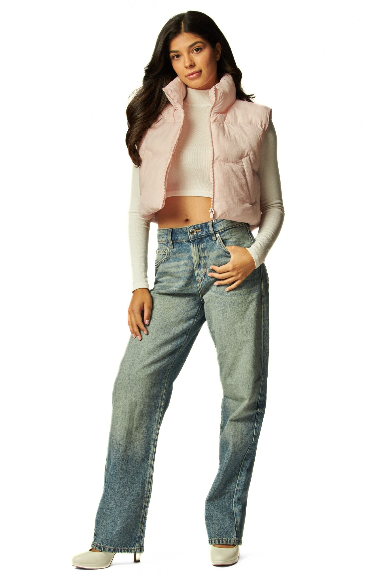 Chaleco Pink Blossom