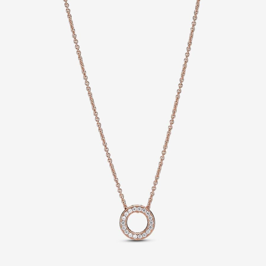 Pandora Logo Pavé Circle