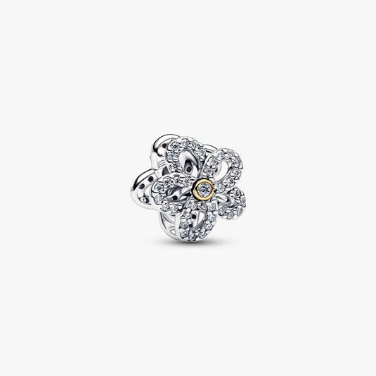 Pavé Flower Openwork