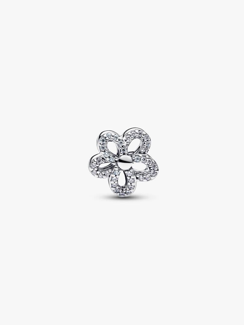 Pavé Flower Openwork
