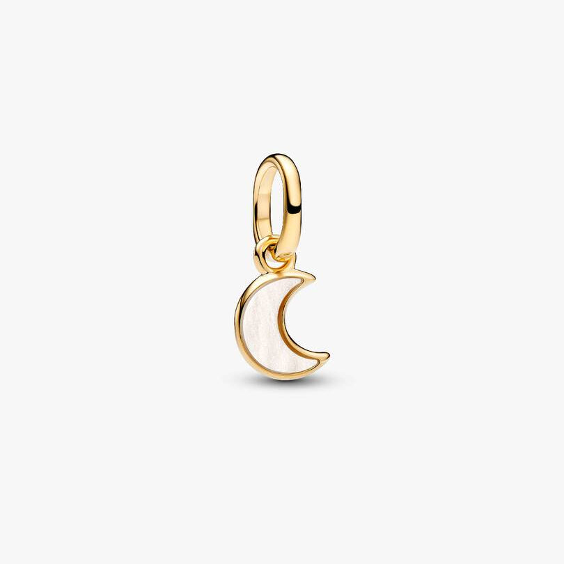 White Crescent Moon Mini