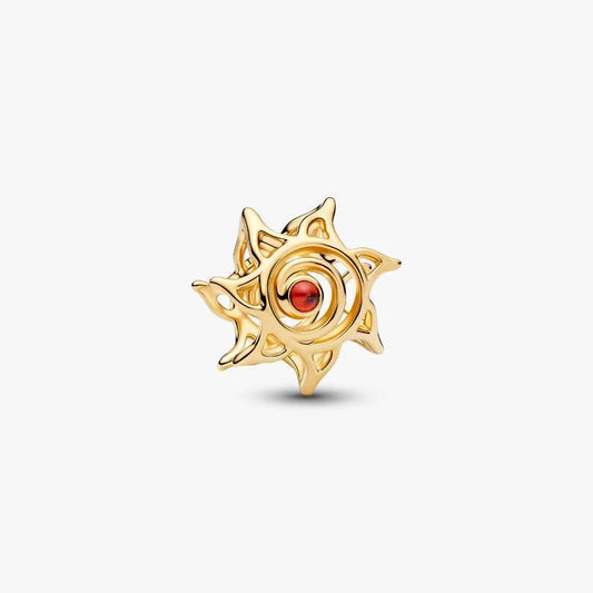 Sun Openwork Charm