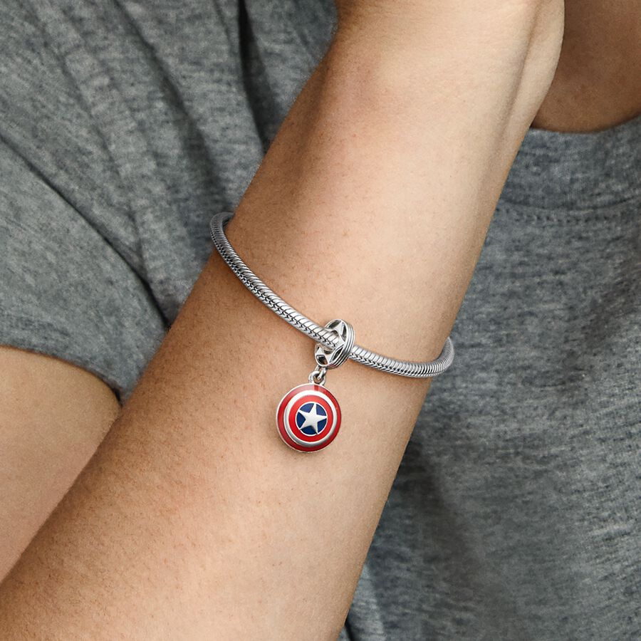 Captain America Shield Dangle Charm