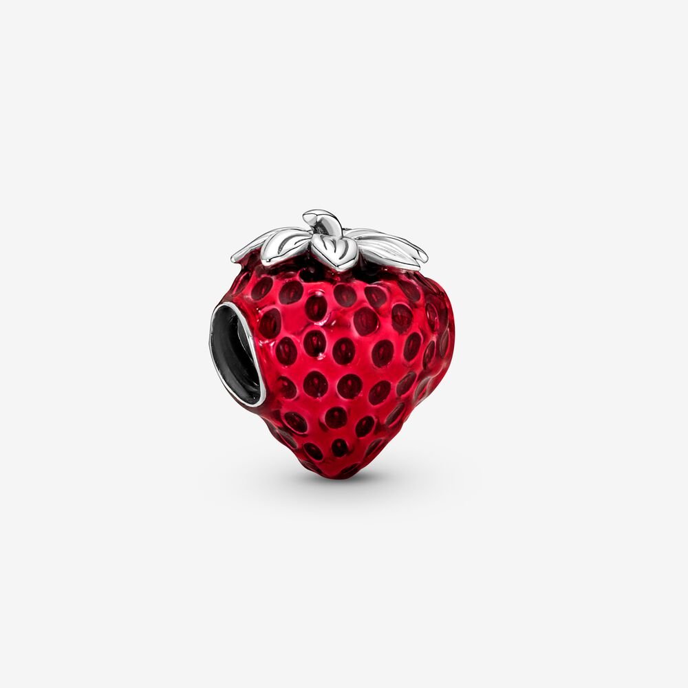 Seeded Strawberry Fruit Charm