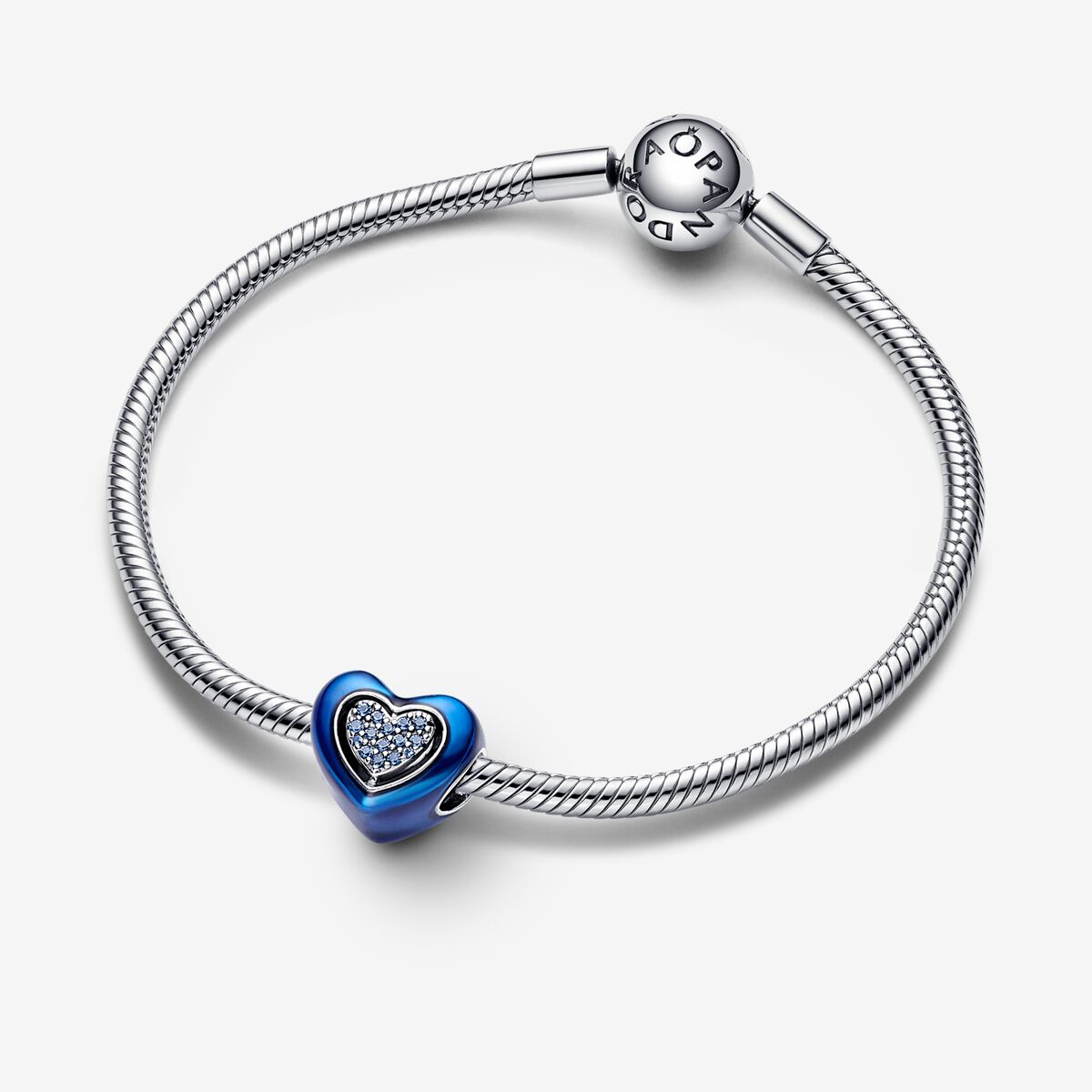 Blue Spinnable Heart