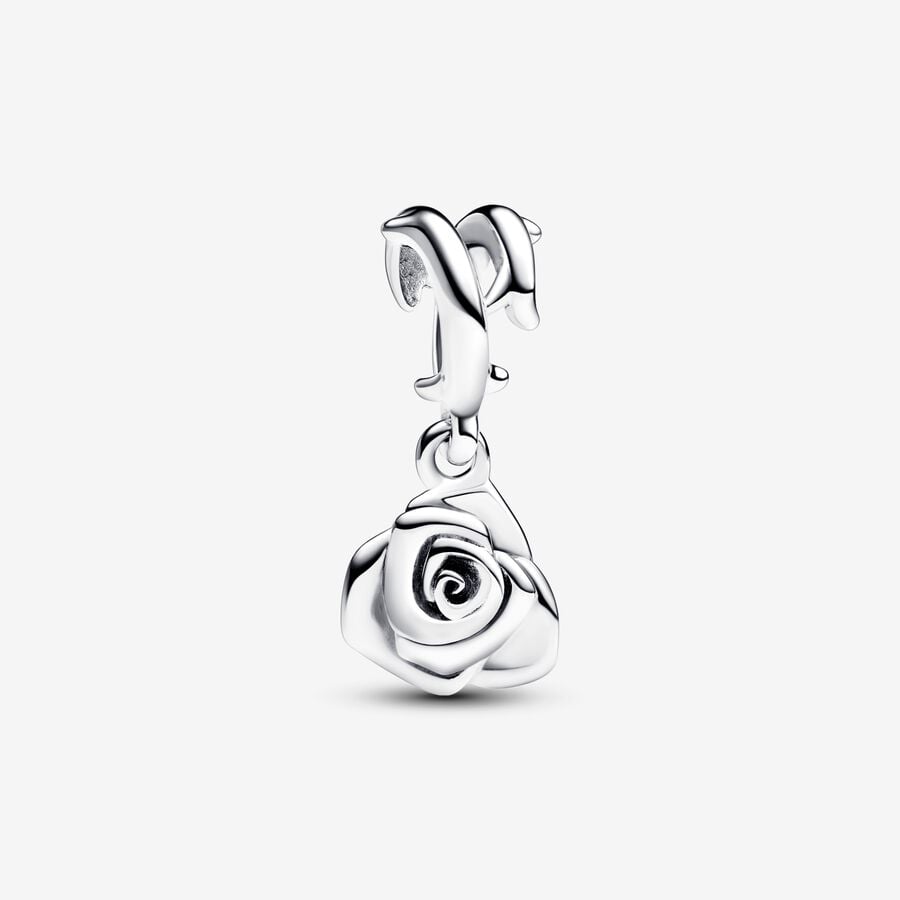 Rose in Bloom Dangle