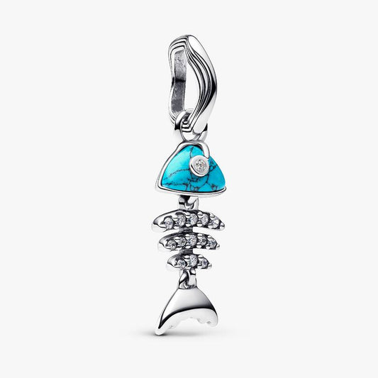 Turquoise-colored Fishbone
