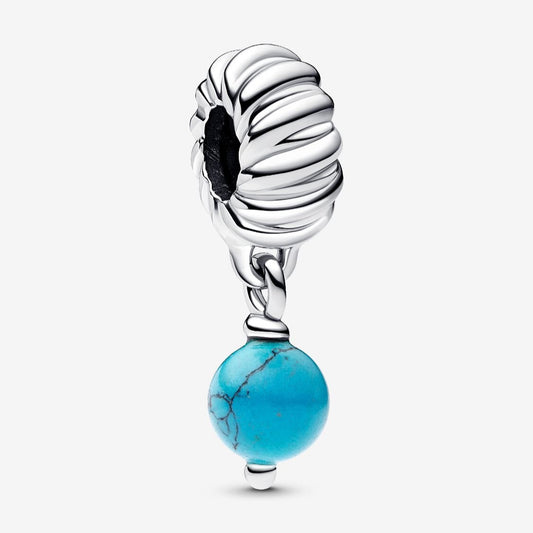 Turquoise-colored Dangle