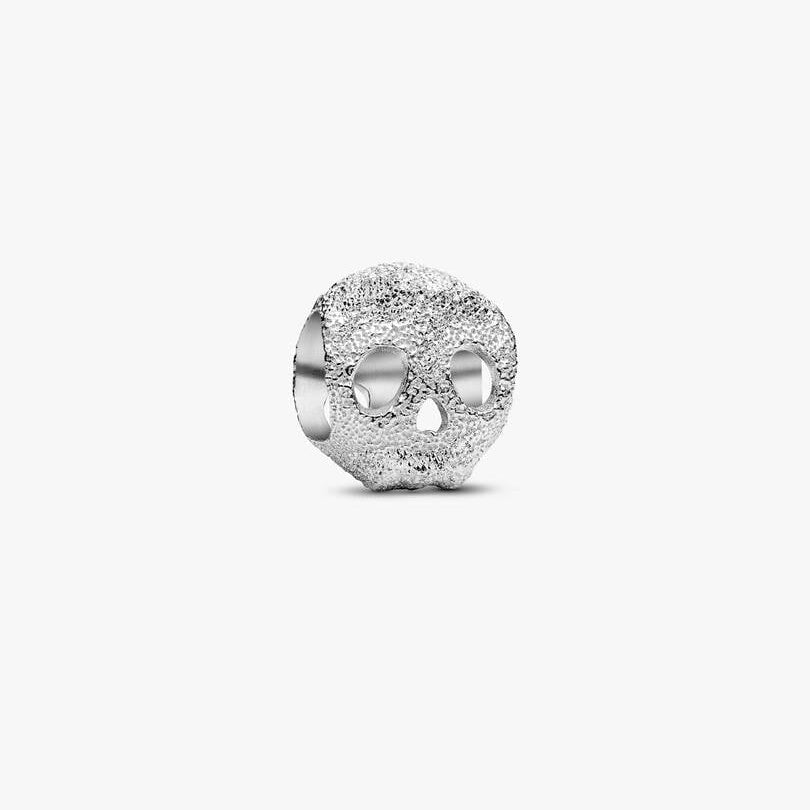 Textured Skull Mini Charm