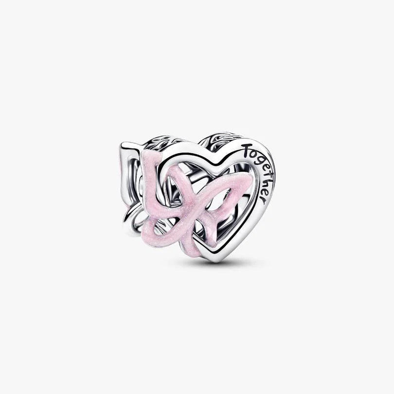 Entwined Heart & Butterfly