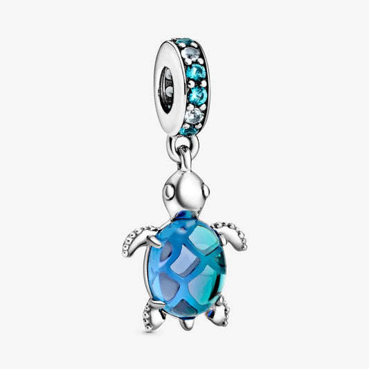 Murano Glass Sea Turtle Charm
