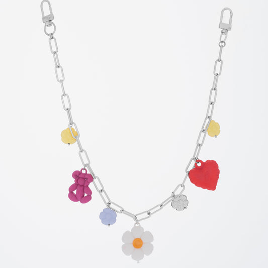 Bagcharm Multicharms Silver