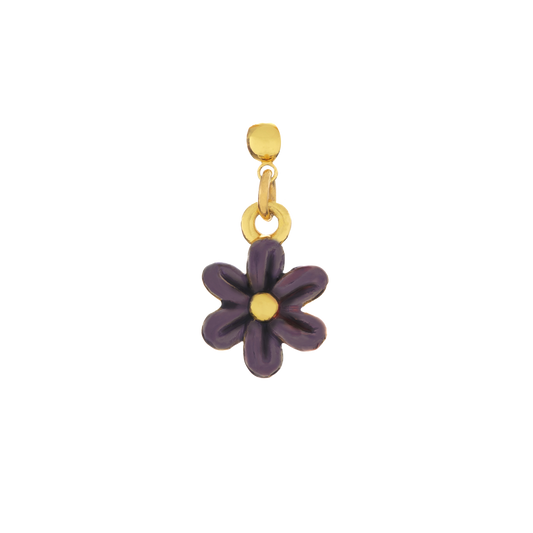 Dije para Cadena Flor Multicolor