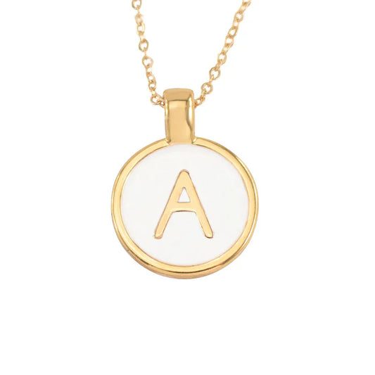 Set Cadenita Letra A + Aretes