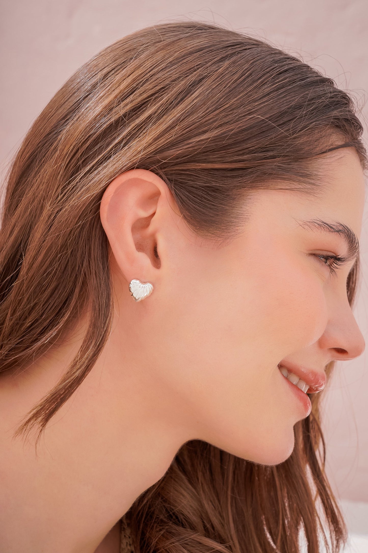 Aretes Corazón Plata
