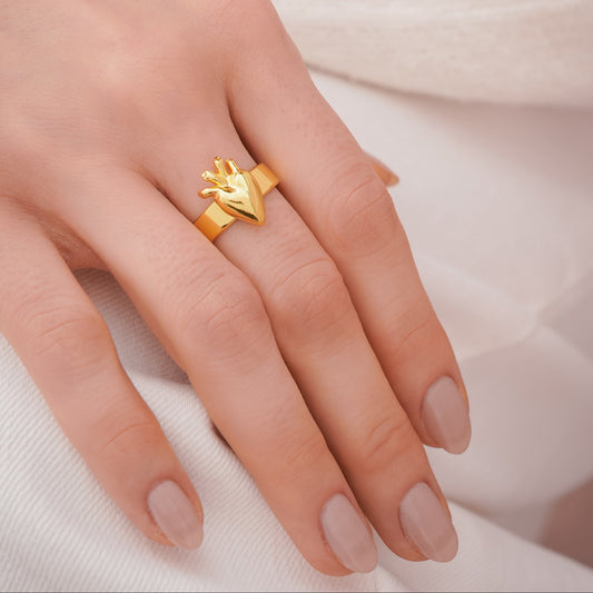 Anillo Graduable Corazón Anatómico