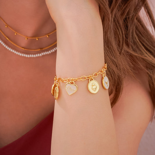 Pulsera Multicharms Religiosa
