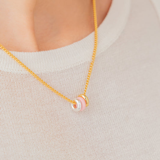 Set Collar + Aretes Donas