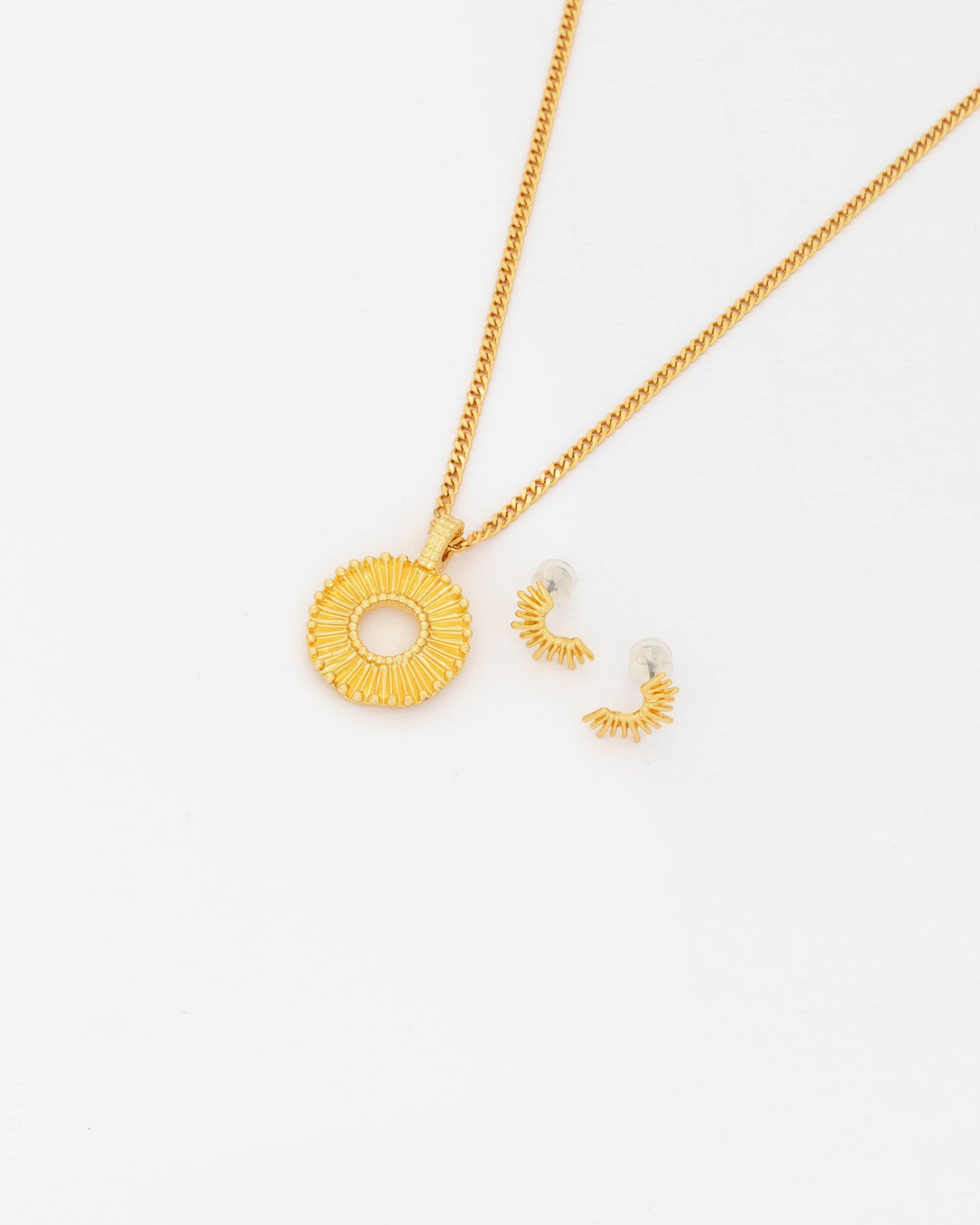 Set Collar + Aretes Destellos