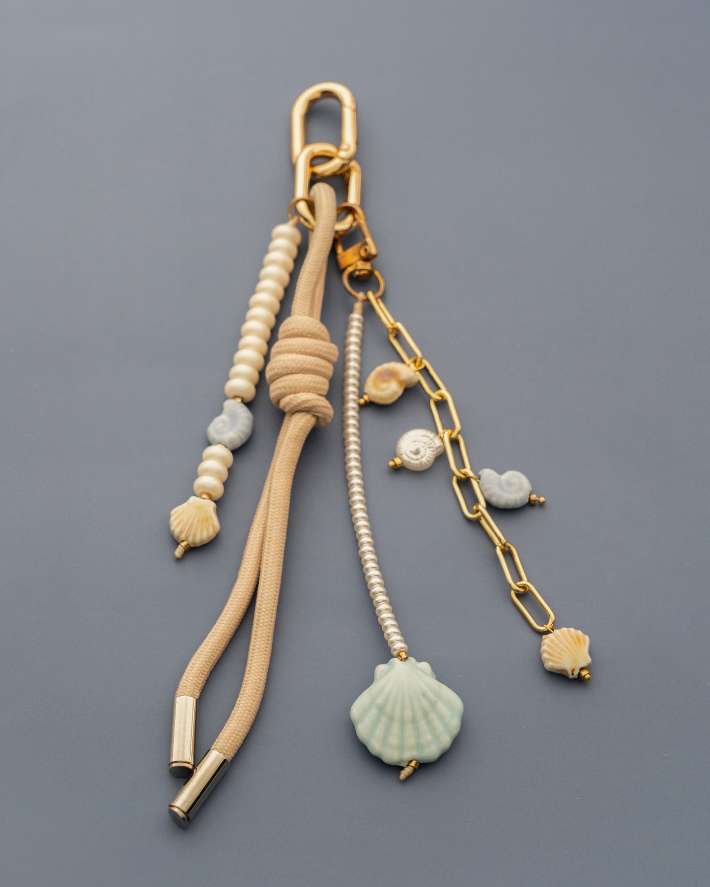Bag Charm Concha Mar