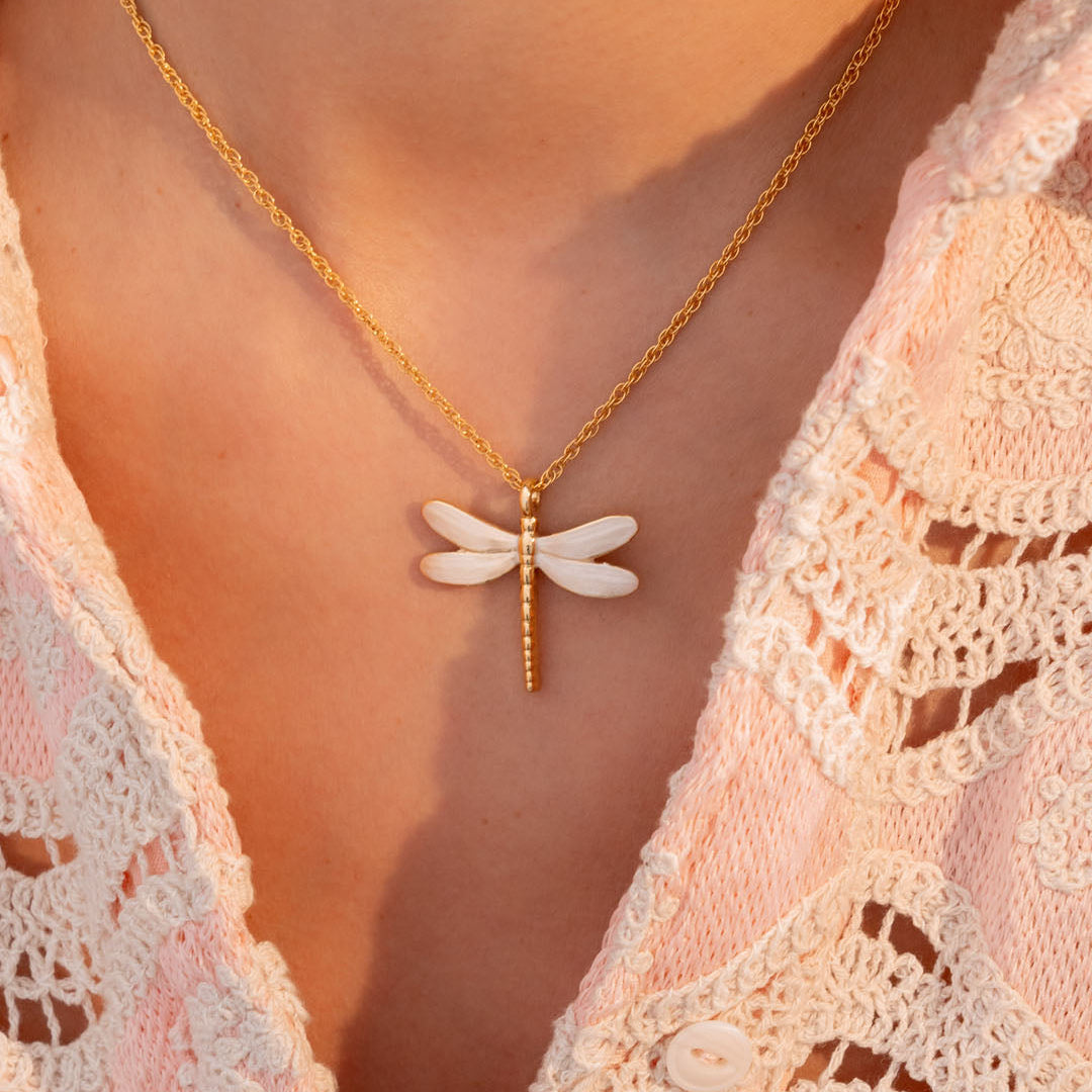 Set Collar + Aretes Libelula