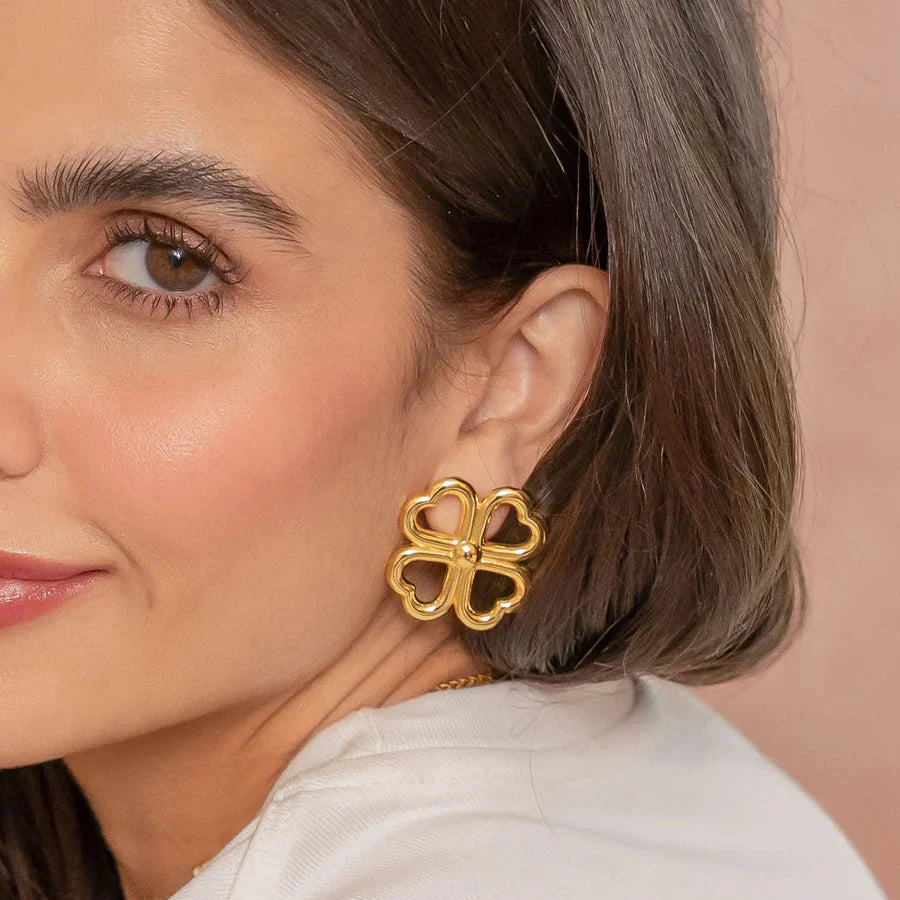 Aretes Maxi Trebol