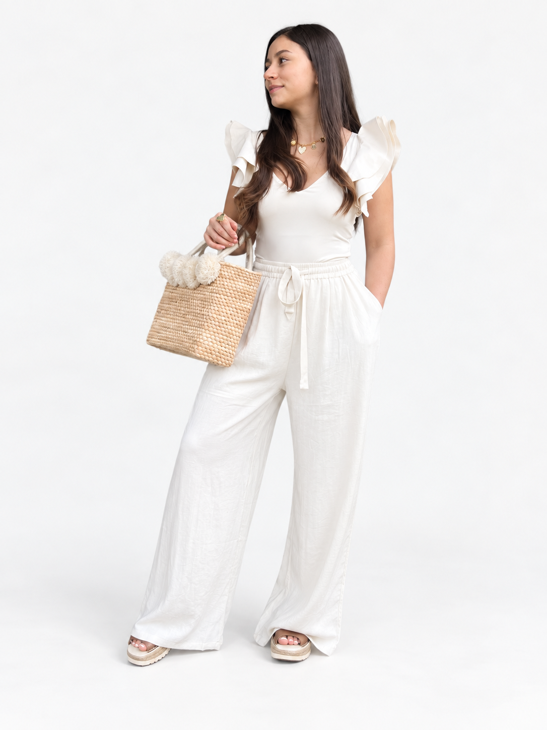 Pantalón Indie Beige