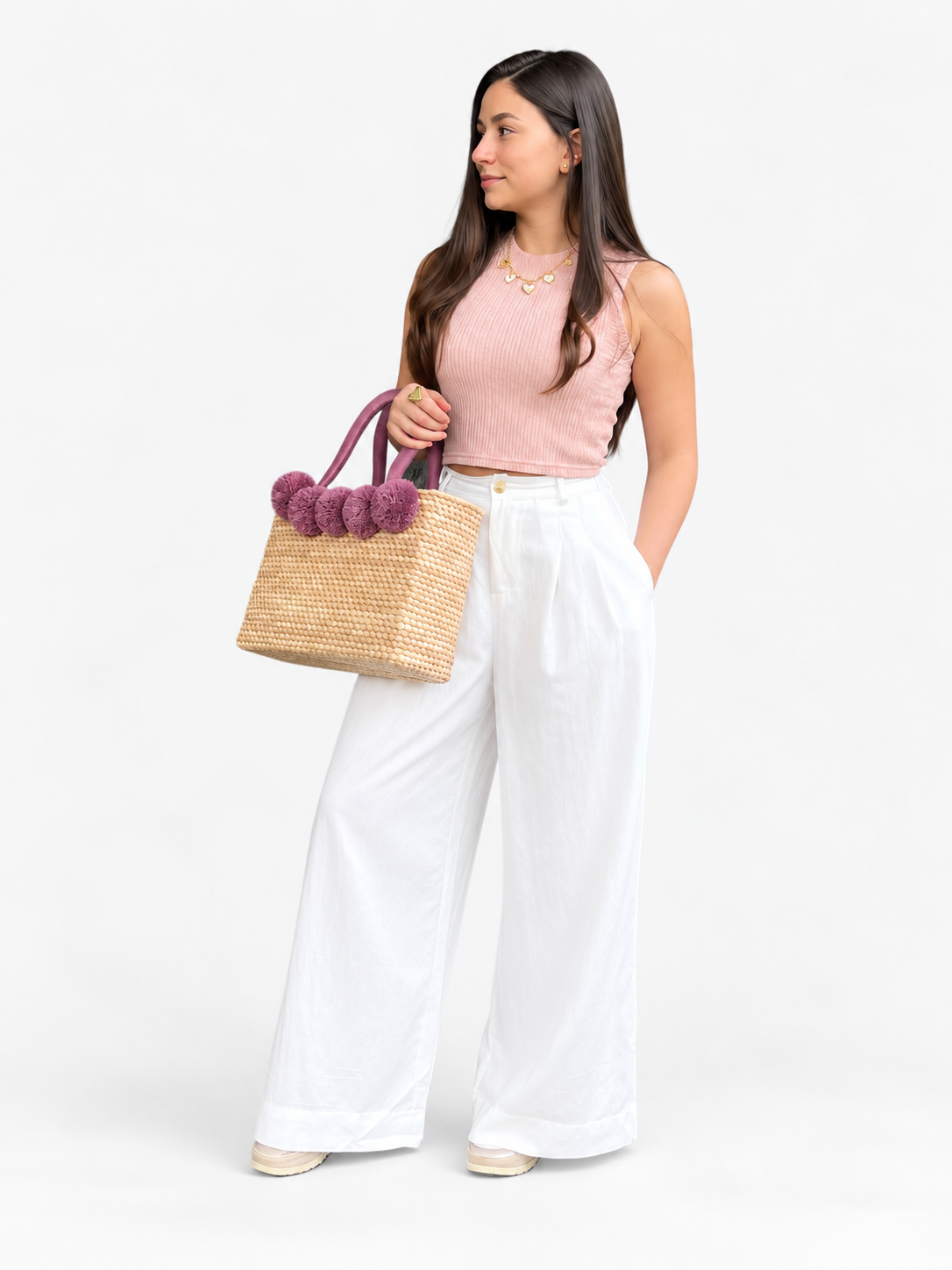 Pantalón Nora Blanco