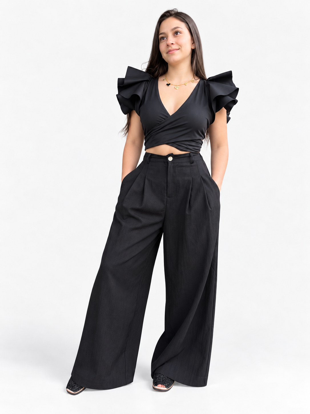 Pantalón Nora Negro