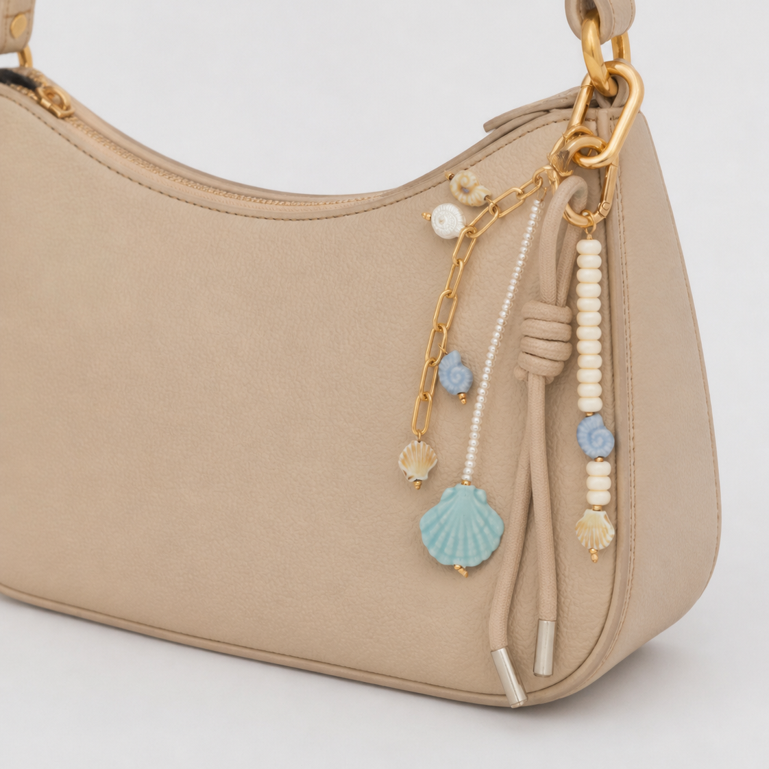 Bag Charm Concha Mar