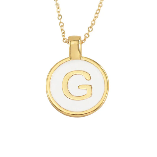 Set Cadenita Letra G + Aretes