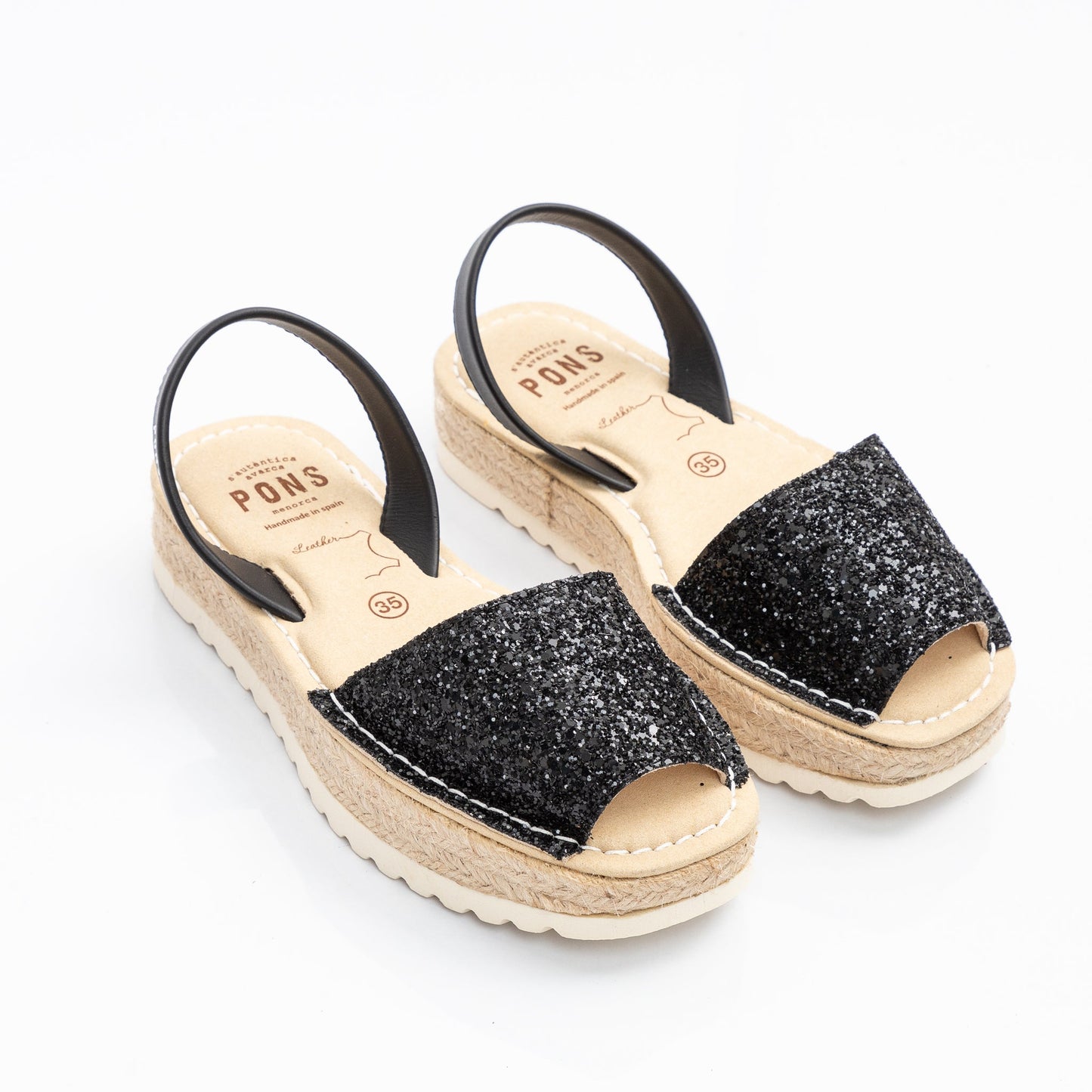 Zurich Glitter Negro