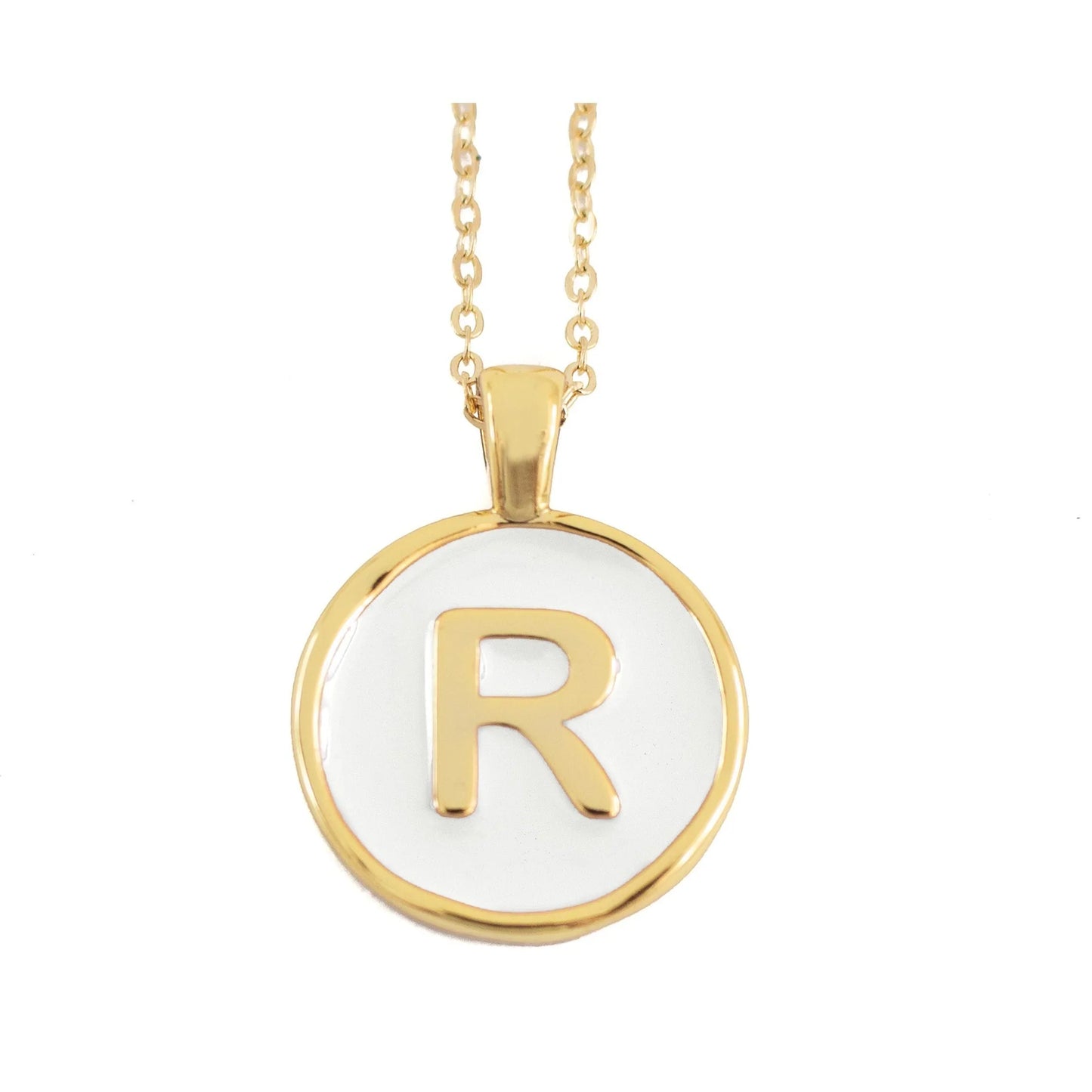 Set Cadenita Letra R + Aretes